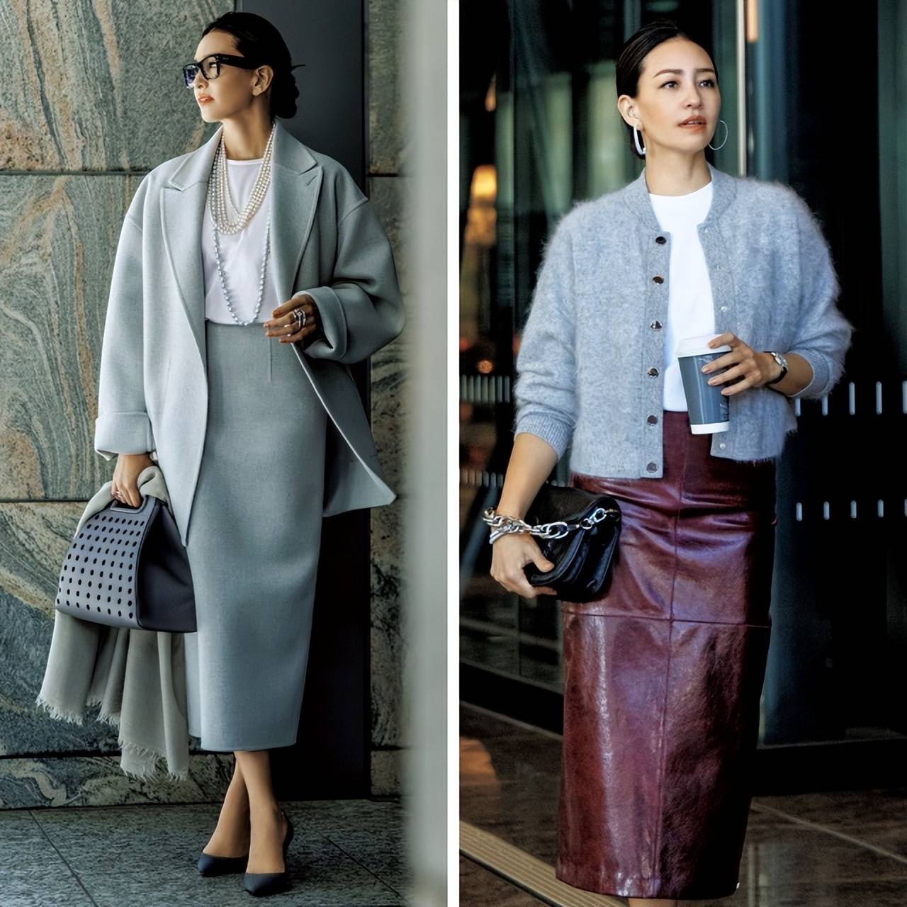 要学会用珠宝50+女性尤其不可忽略开元ky棋牌灰色穿搭的高级感秘诀：(图11)